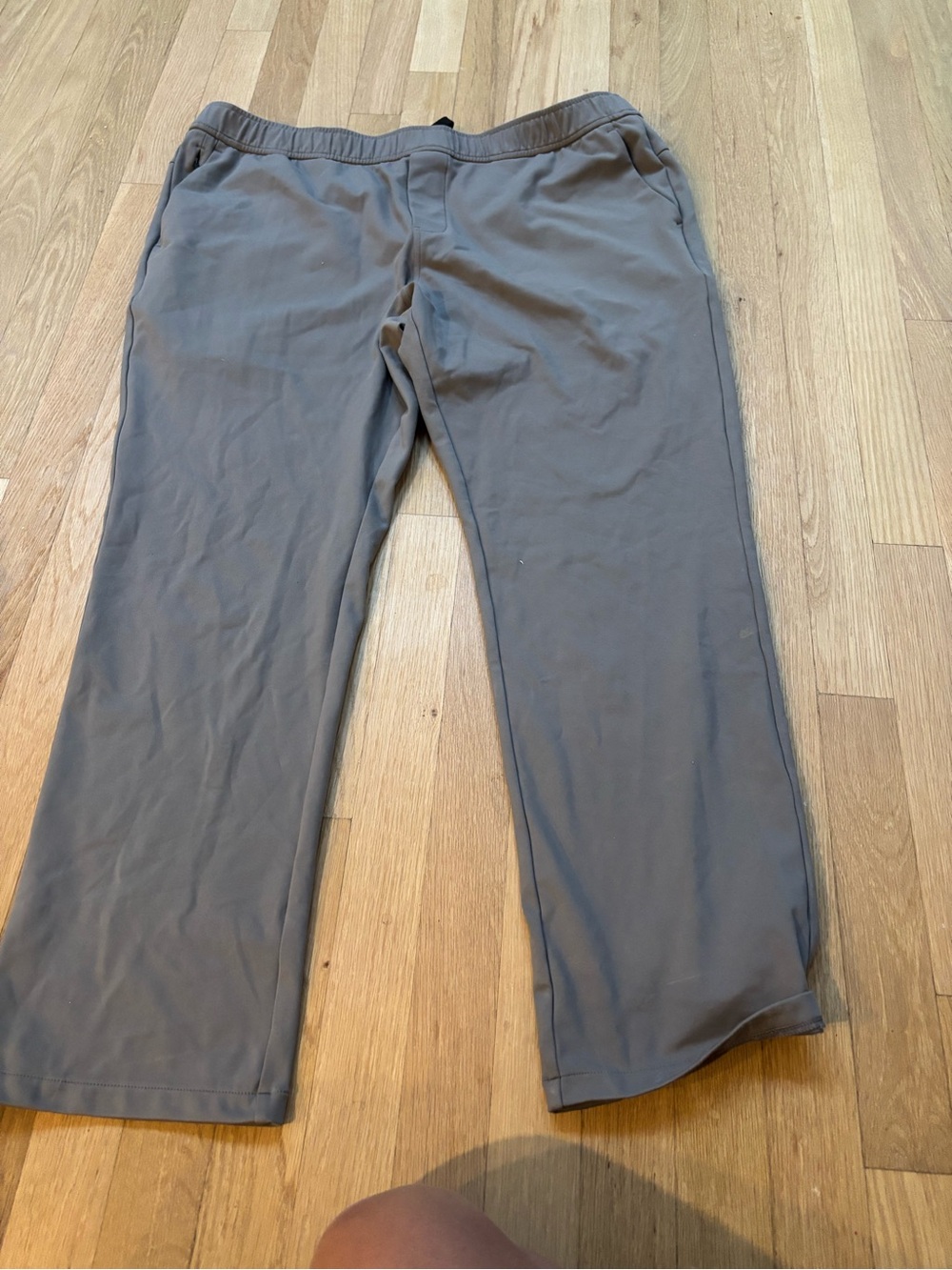 Zella Men’s Gray Performance Athletic Pants Size Large L Stretch